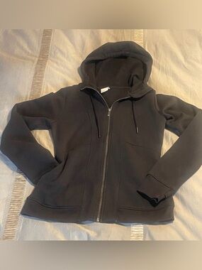 All in Motion Black zip up hoodie SZ S